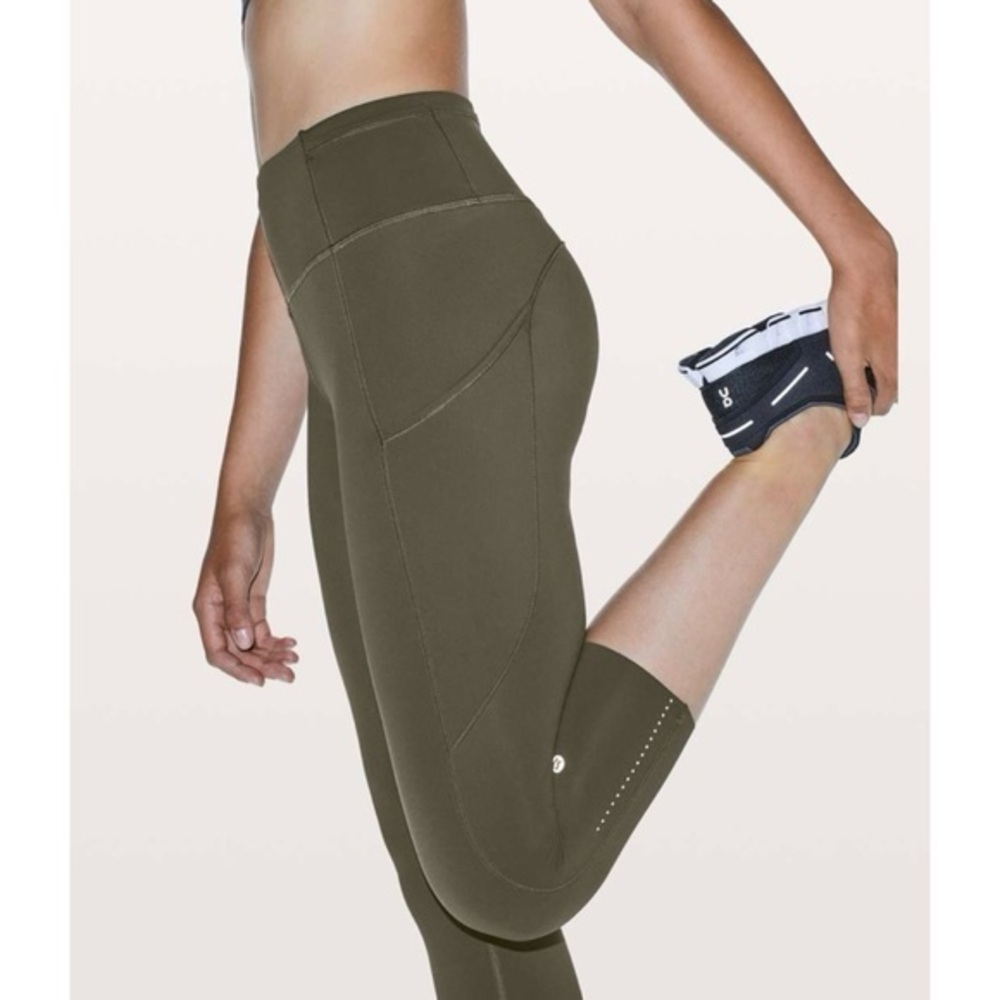 Lululemon Fast & Free Crop II *Nulux 19” W6AS5S